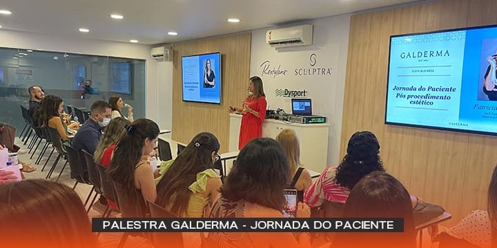 Palestra Galderma — Jornada do paciente